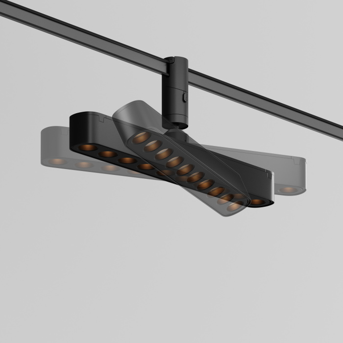 Трековый светильник Maytoni Points Rot TR203-1-10W3K-S-B