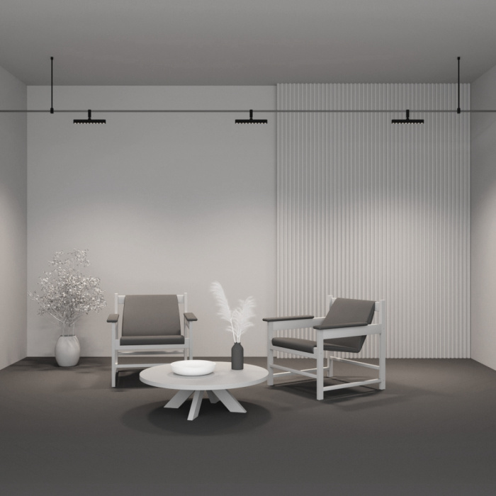 Трековый светильник Maytoni Points Rot TR203-1-10W3K-S-B