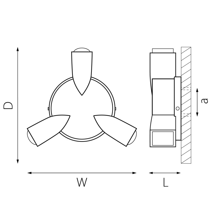 Светильник светодиодный уличный Dito Lightstar 380633