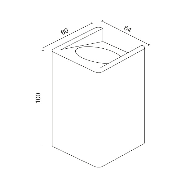 Настенный светильник Ledron WWF-1006-C White