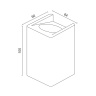 Настенный светильник Ledron WWF-1006-C White
