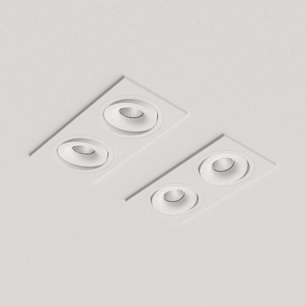 Встраиваемый поворотный светильник Ledron MJ1006 SQ2 White