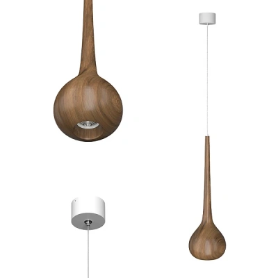 Подвесной светильник Ledron WoodDrop Big White