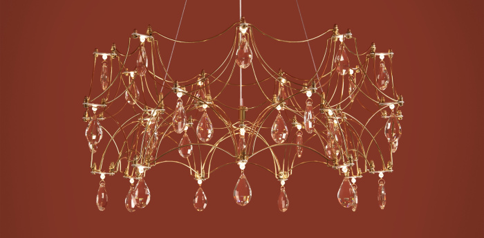 Подвесная люстра Freya Elara FR5591PL-L36BS