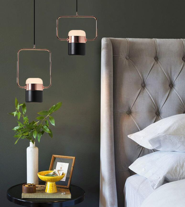 Подвесной светильник Delight Collection LING 9926P/1 black/copper