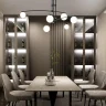 Потолочная люстра Delight Collection 8119P 8119P/6 black