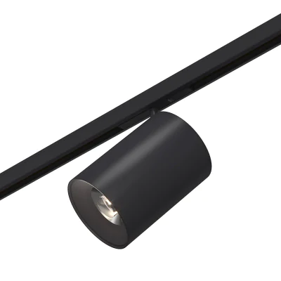 Магнитный трековый светильник Черный LED 1*9W 4000K 500Lm Ra&gt;90 36° IP20 D45xH63 24V ST671.446.09