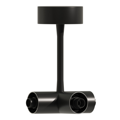 Потолочный токопроводящий Т-коннектор ST-Luce Черный ST1602.459.00