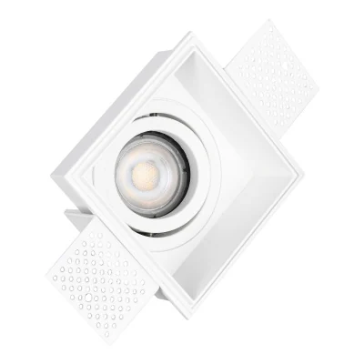 Светильник встраиваемый Белый GU10 1*50W IP20 L91,5xW91,5xH5,2 220V Без ламп ST262.518.01