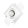 Светильник встраиваемый Белый GU10 1*50W IP20 L91,5xW91,5xH5,2 220V Без ламп ST262.518.01