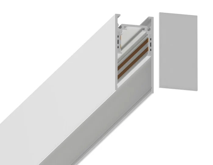 Заглушка для накладного магнитного шинопровода Magnetic 48V (2шт) Ambrella light GL3605