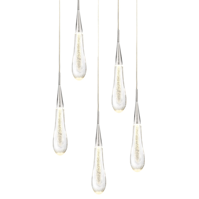 Подвесной светильник Delight Collection Pour DD20591-5 chrome