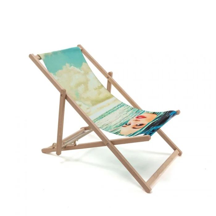 Шезлонг Seletti Toiletpaper Deckchair 16682