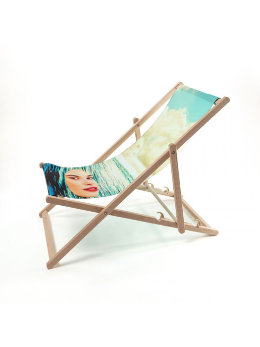 Шезлонг Seletti Toiletpaper Deckchair 16682