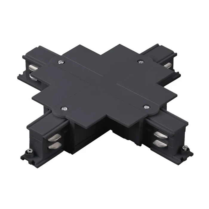 Соединение крестовое встраиваемое с подводом питания к треку 5030xx-R Lightstar Quattro 503147-R