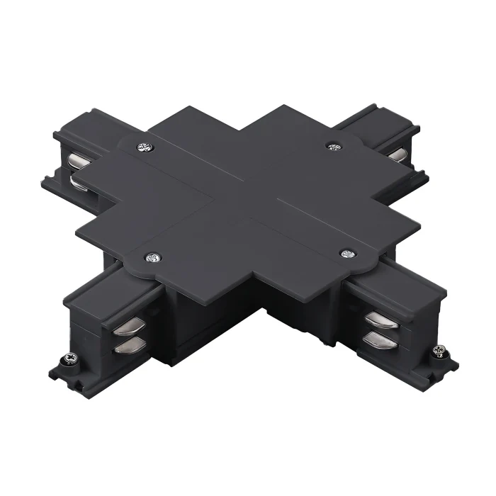 Соединение крестовое встраиваемое с подводом питания к треку 5030xx-R Lightstar Quattro 503147-R