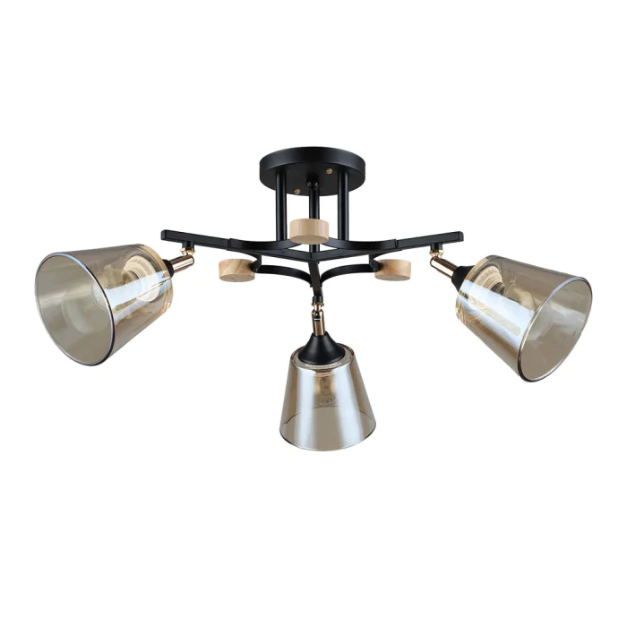 Светильник потолочный Arte Lamp GLASSY A5078PL-3BK