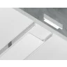 Алюминиевый профиль накладной 23.8*6 для светодиодной ленты до 20мм Ambrella light GP1800WH