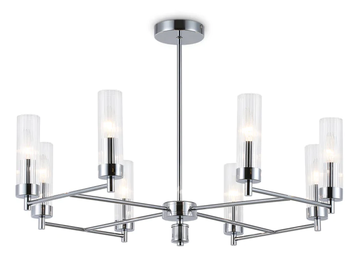 Люстра со стеклянными плафонами на штанге Ambrella light LH55152