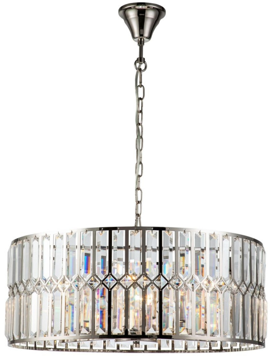 Подвесная люстра iLamp Form 6122-600 NICKEL