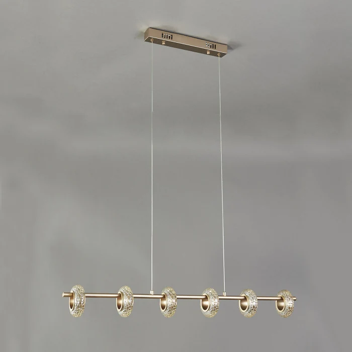 Подвесная светодиодная люстра Escada 10252/6LED Gold
