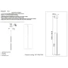 Светильник подвесной Crystal Lux CLT 035C700 WH