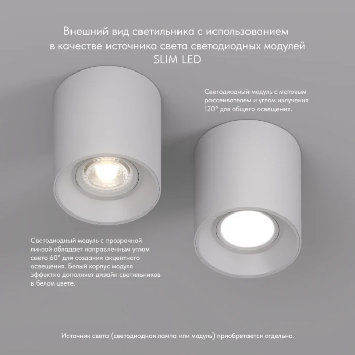 Накладной светильник Denkirs Soro DK3040-WH