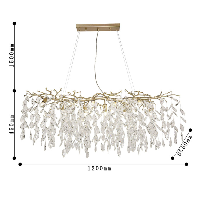 Подвесная люстра Favourite 3056-10P