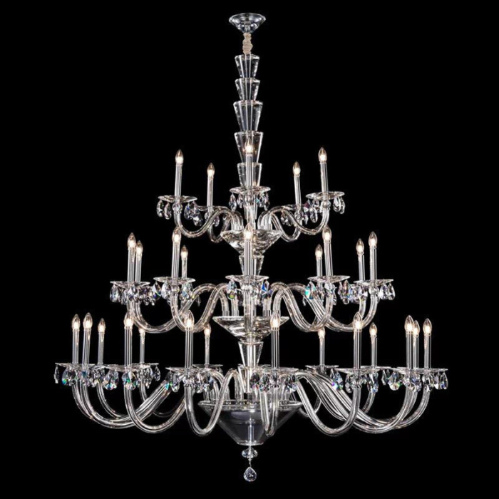 Подвесная люстра L'Arte Luce Luxury Roccaforte L58300.48 с элементами из хрусталя