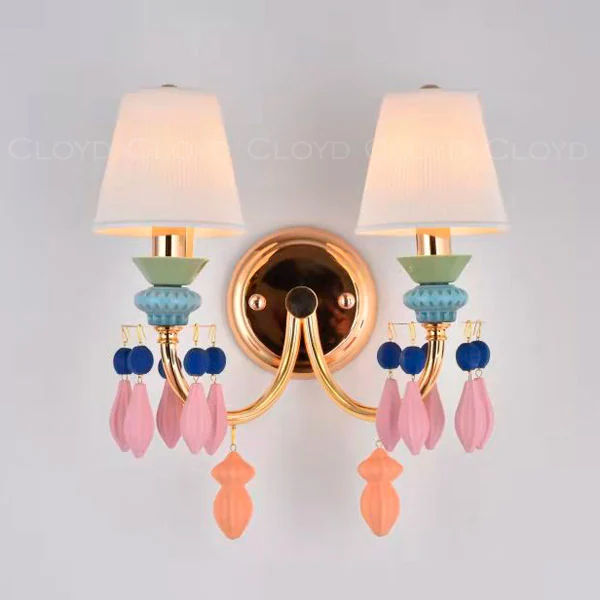 Бра Cloyd LOTTIE-A W2 - цветная керамика (арт.20291)