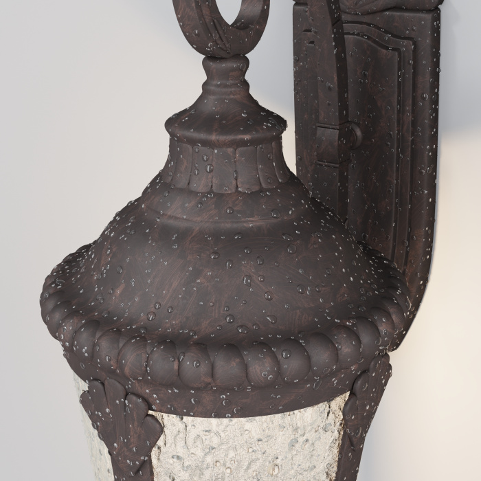 Уличный настенный светильник Maytoni Goiri O029WL-01BZ