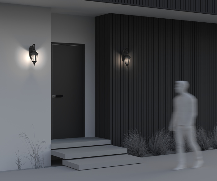 Уличный настенный светильник Maytoni Goiri O029WL-01BZ