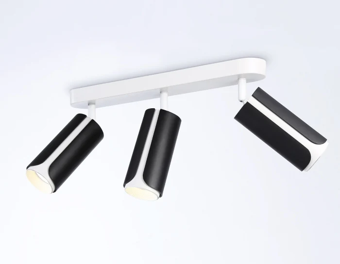 Настенно-потолочный поворотный спот со сменной лампой GU10 Ambrella light TN51605