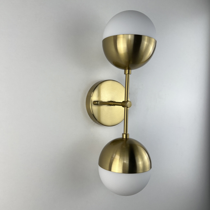 Бра Copper Light Bra Duos Brass ImperiumLoft