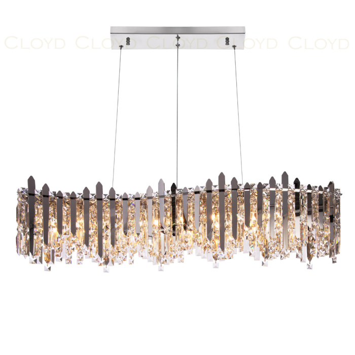 Люстра Cloyd ALCATRAZ-A C9 / L110 см - хром (арт.10615)