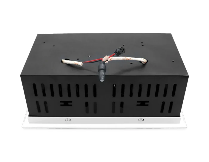 Карданный встраиваемый светодиодный светильник Ambrella light T812 BK/CH 2*12W 4200K