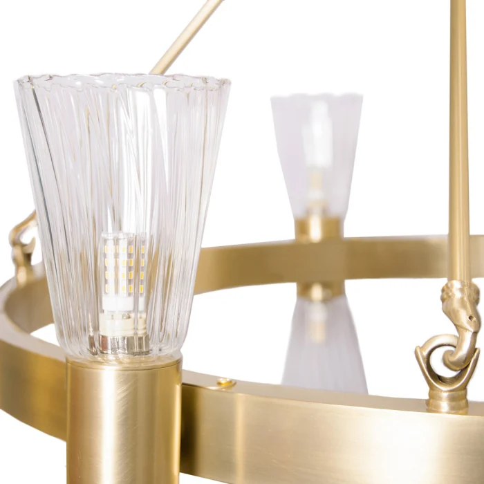 Люстра Cloyd JARROW C16 / Ø78 см - латунь (арт.10437)