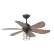Вентилятор со светом CHICAGO Black ceiling fan