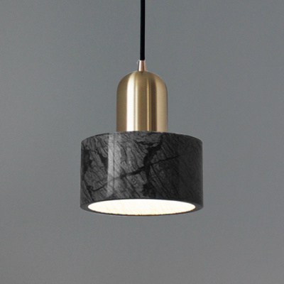Подвесной светильник Cloyd ANTUAN P1 / Ø15 см - черн.мрамор (арт.10795)