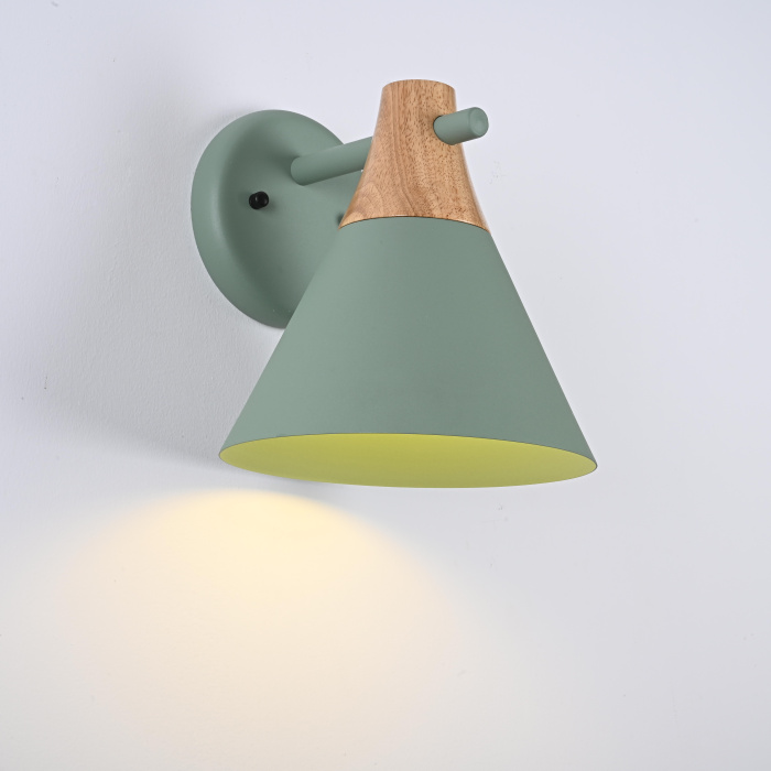 Настенный светильник NOD WALL Green ImperiumLoft