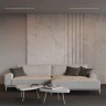 Линейный встраиваемый светильник Maytoni Technical 3000K 50x35 (Черный, 1 м) LL313011
