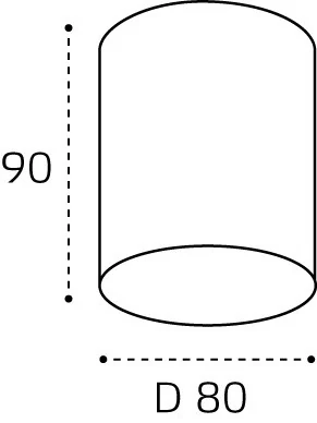 Светильник потолочный влагозащищенный ITALLINE IT014-0207 nickel