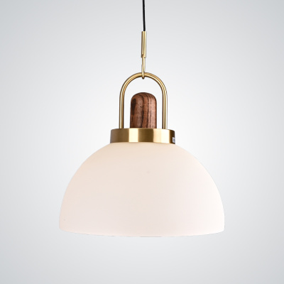 Подвесной светильник Arc Globe Полусфера D30 ImperiumLoft