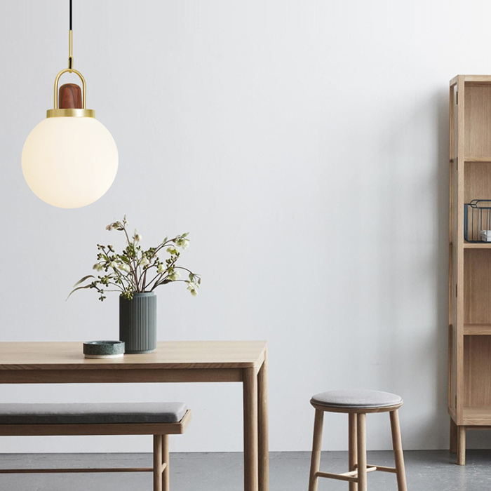 Подвесной светильник Arc Globe Полусфера D30 ImperiumLoft