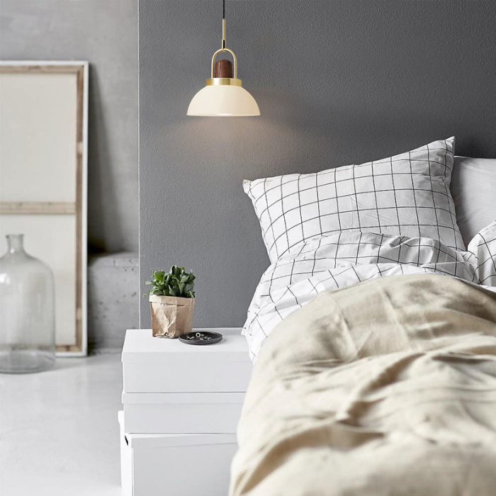 Подвесной светильник Arc Globe Полусфера D30 ImperiumLoft