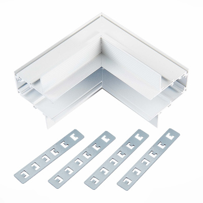 Внутренний угол-соединитель для встраиваемого магнитного шинопровода ST007.549.00 ST LUCE