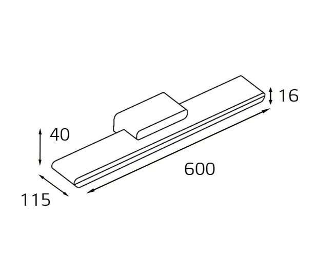 Подсветка для зеркал Italline IT01-1088/60 white