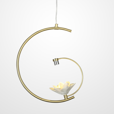Подвесной светильник MAGNOLIA 1 flower ImperiumLoft