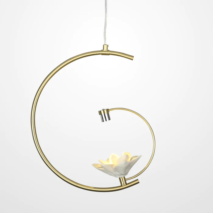 Подвесной светильник MAGNOLIA 1 flower ImperiumLoft