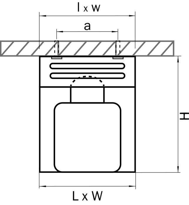 Накладной светильник Alta qube LIGHTSTAR 104010